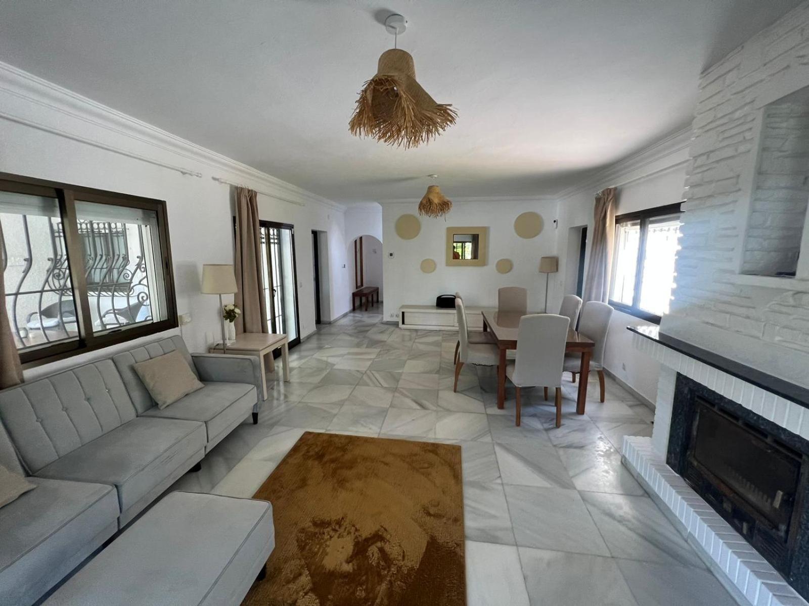 Villa Santa Cristina Cerca Del Mar Марбелья Экстерьер фото